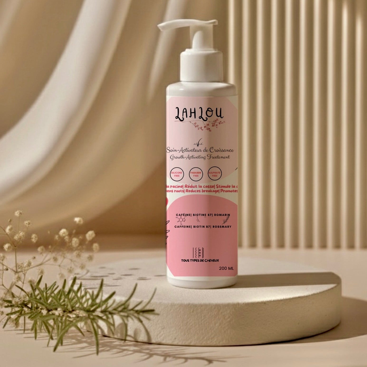 Soin Activateur De Croissance – Shampoing Anti-Chute Fortifiant
