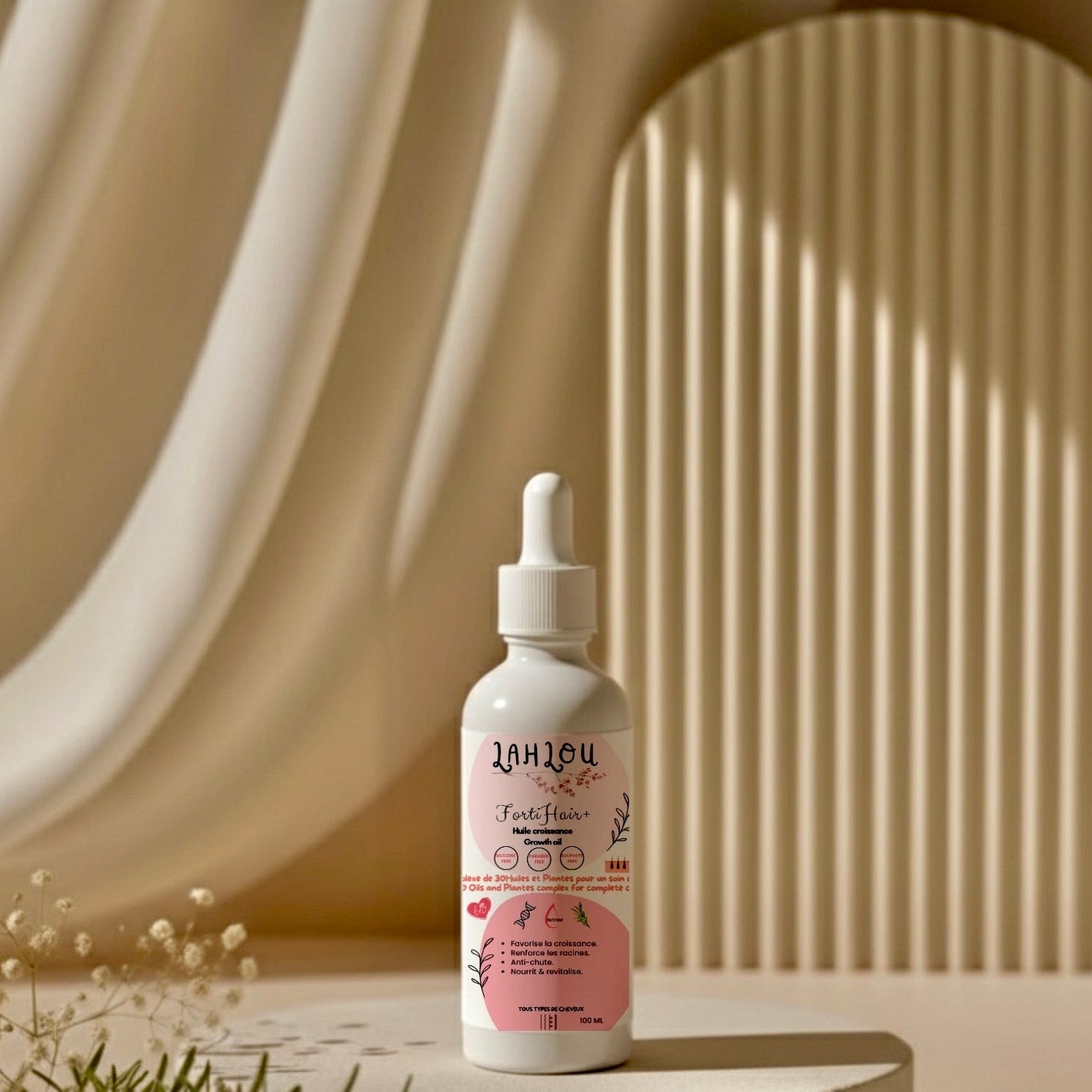 FortiHair+ Huile Croissance – Huile Anti-Chute & Pousse